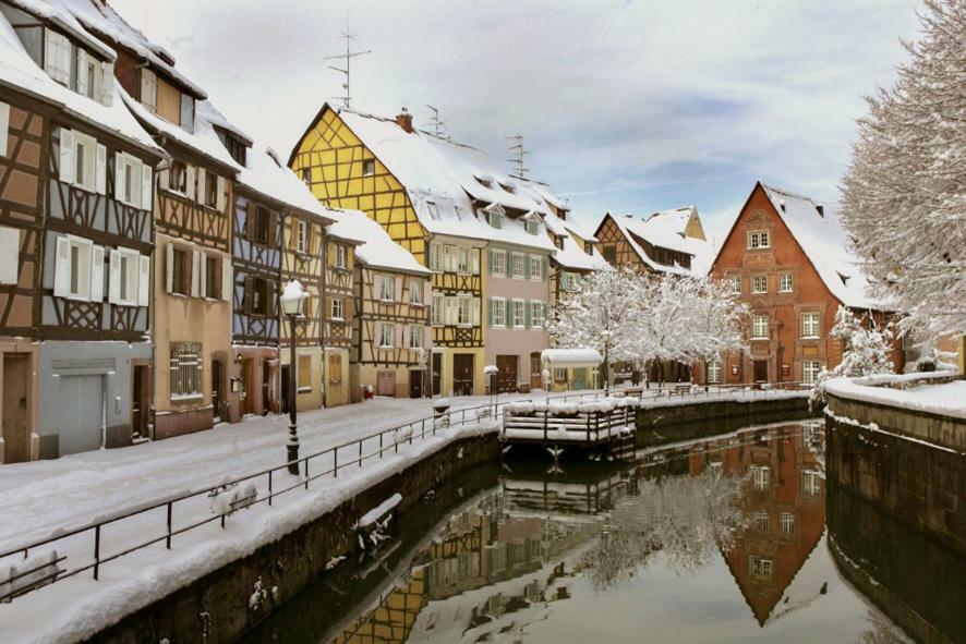 Ferienwohnung Au Buisson De Roses Colmar Exterior foto