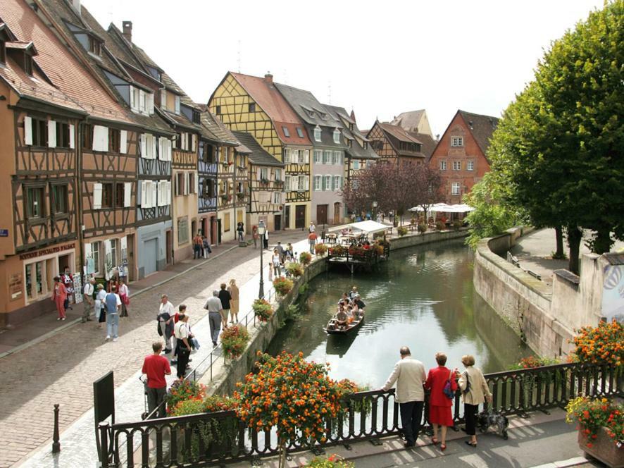 Ferienwohnung Au Buisson De Roses Colmar Exterior foto