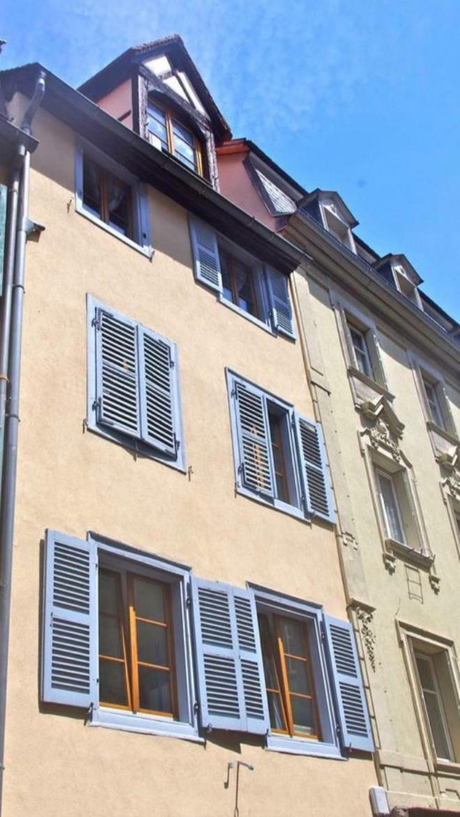 Ferienwohnung Au Buisson De Roses Colmar Exterior foto