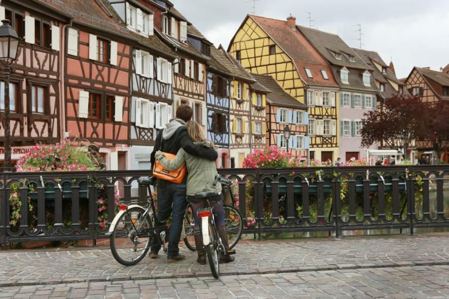 Ferienwohnung Au Buisson De Roses Colmar Exterior foto